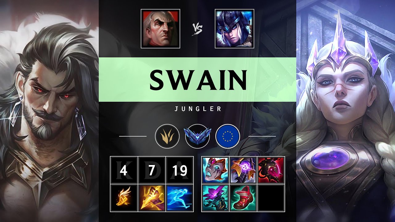 Swain Jungle vs Sejuani - EUW Diamond Patch 25.13