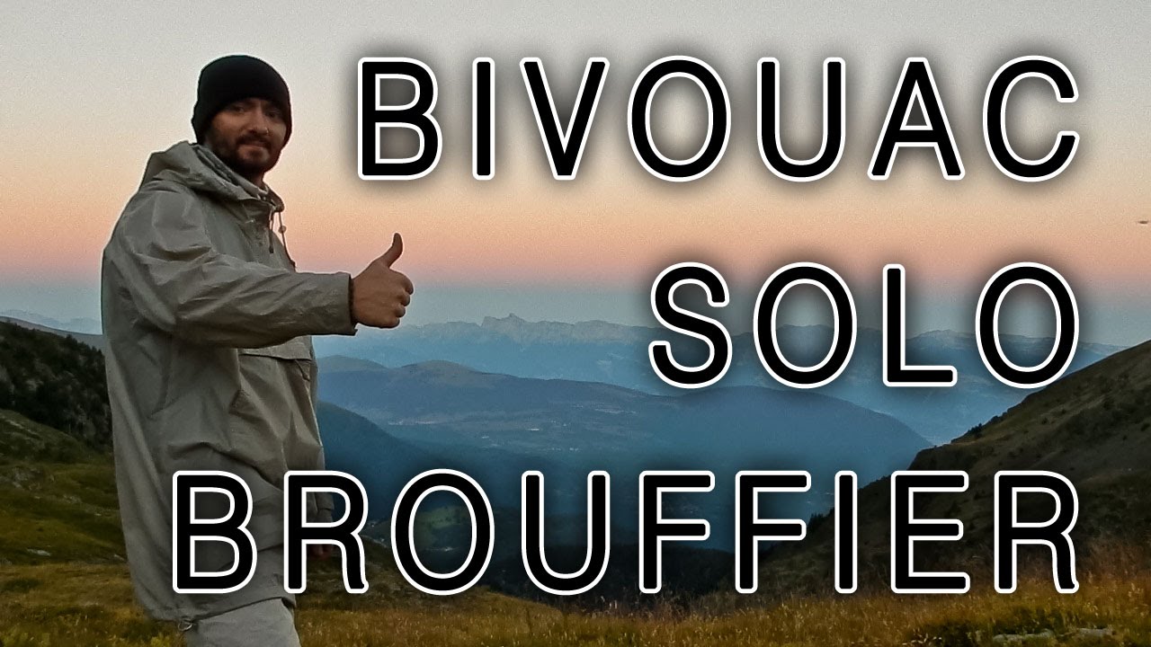 1ER BIVOUAC SOLO EN MONTAGNE 08/2016