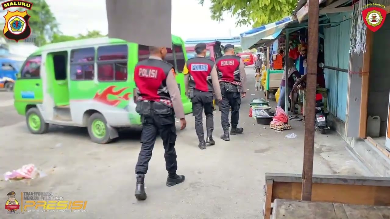 SAT SAMAPTA POLRES MALTENG _ PATROLI PAMAHANU NUSA. MALUKU TARUS BIKIN BAE BASUDARA, TARUS BIKIN BAE