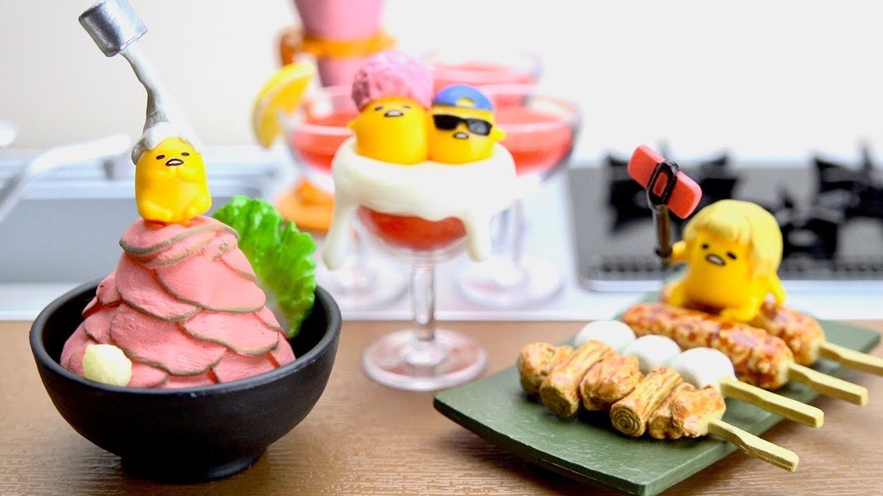 リーメント 現代人風にアレンジされたぐでたまが新登場! ぐでたまな現代人 サンリオ Re-Ment Modern Gudetama Sanrio