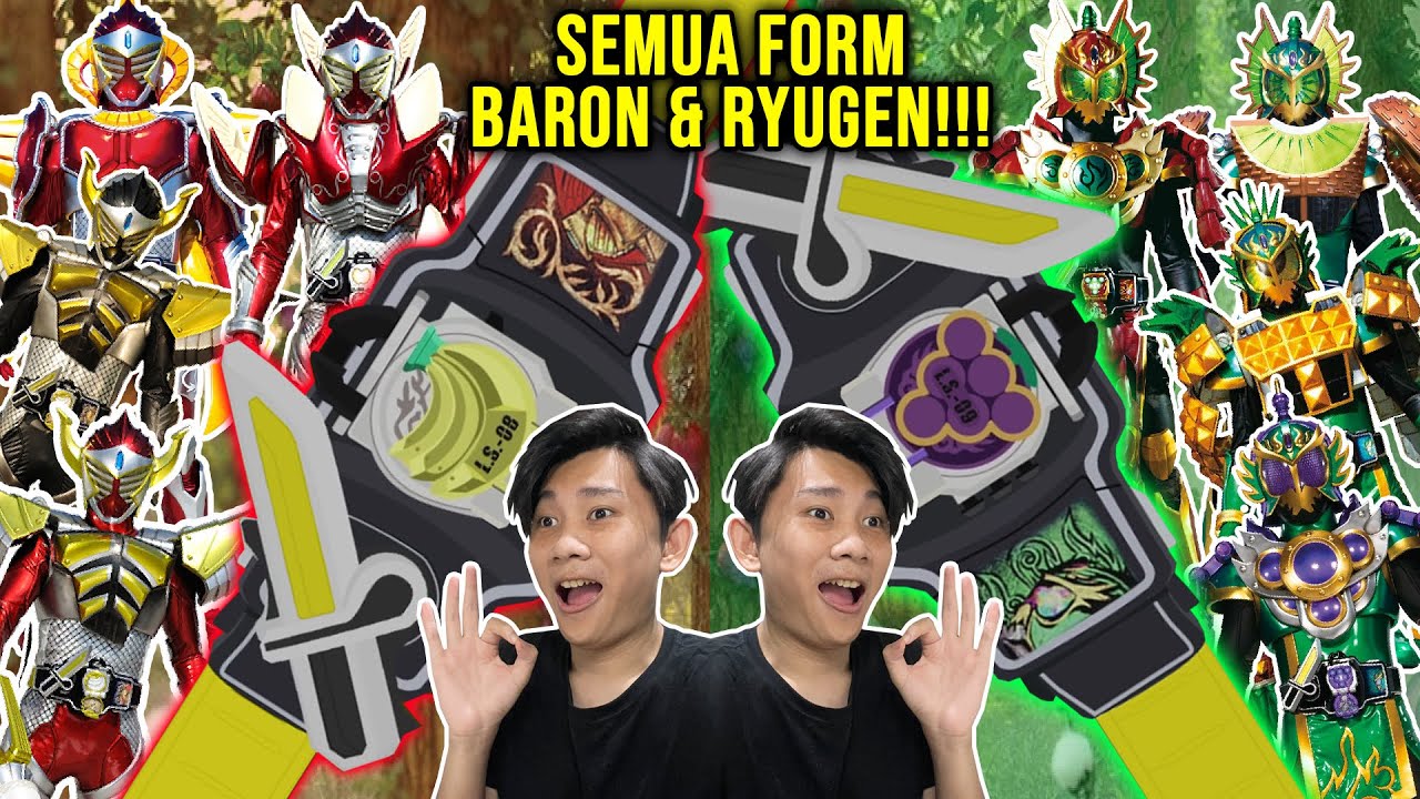 😂 HAA SENGOKU DRIVER? MENDING FLASH BELT! BIKIN SEMUA FORM KAMEN RIDER BARON + RYUGEN GAIM RTV!