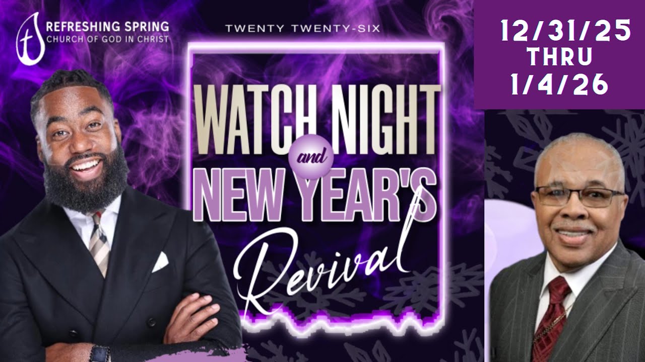 1.2.2026 l Refreshing Spring COGIC Live Stream - New Year's Revival