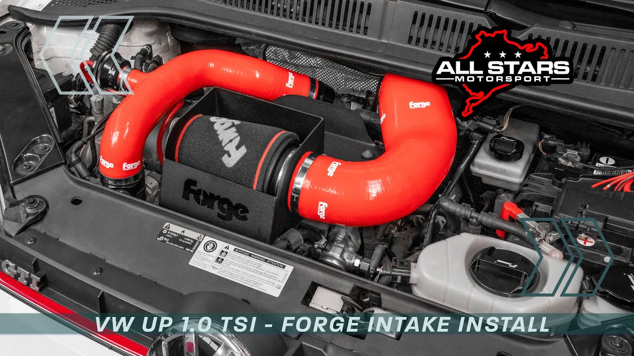 VW UP 1.0 TSI FORGE MOTORSPORT INTAKE DIY INSTALL.
