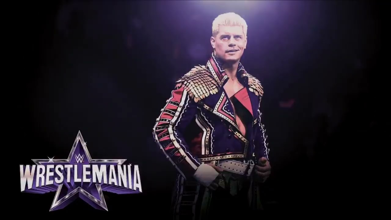 The American Nightmare Cody Rhodes Official WWE Theme Song (Kingdom) 2023 1 Hour Loop!