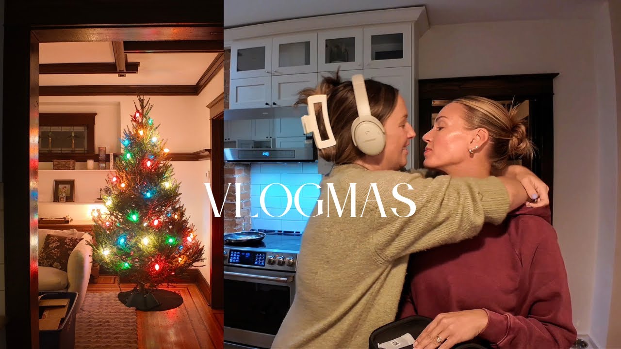 HOMO FOR THE HOLIDAYS | obgyn appointment, coffee date & decorating the tree