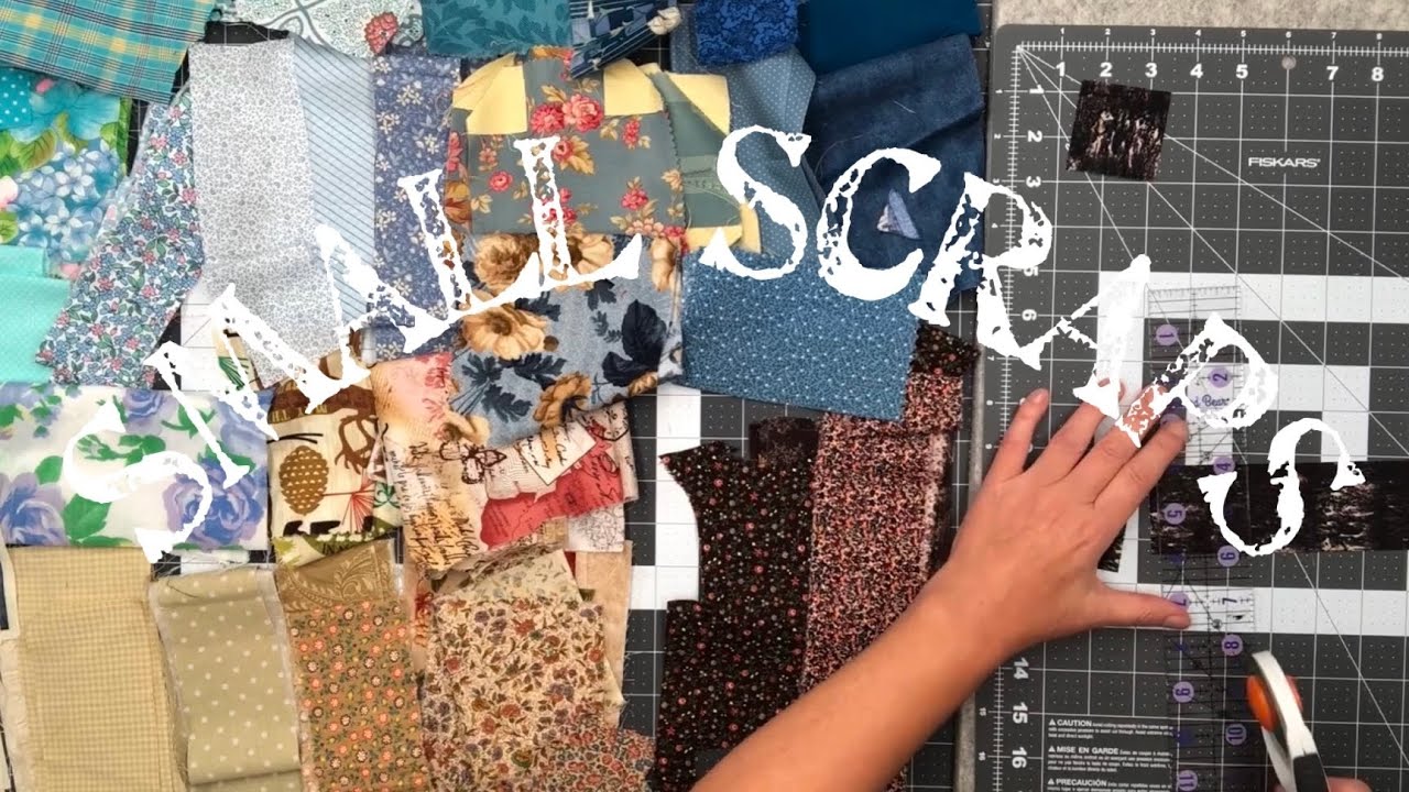 This is why I DO NOT Throw out small SCRAPS...Fabric Art! Make Beautiful Beach Escape Purse!
