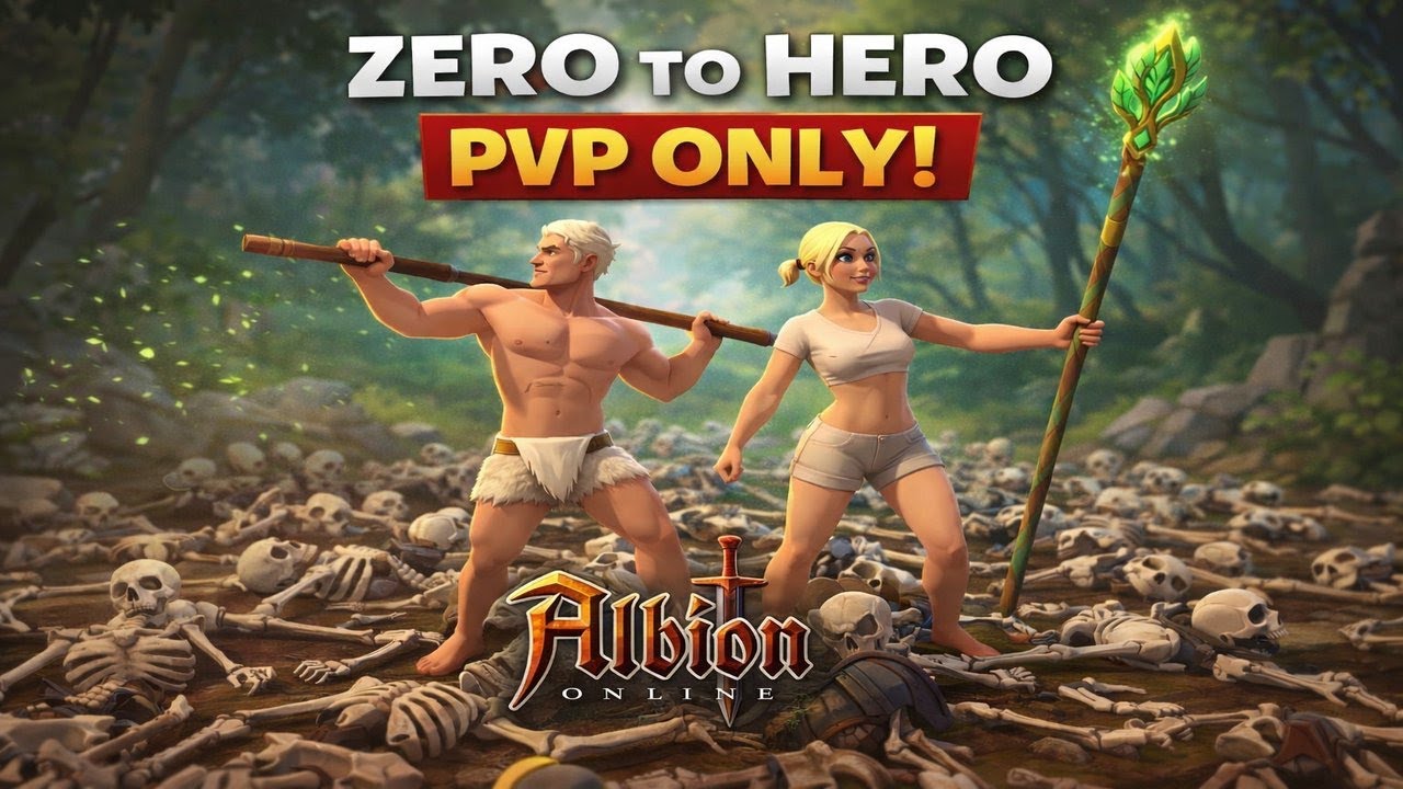 Zero 2 Hero  PVP-ONLY! (Ep.1)First Fights #albiononline