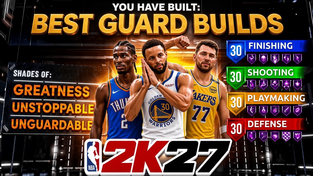 Лучшие варианты развития разыгрывающего в NBA 2K27
