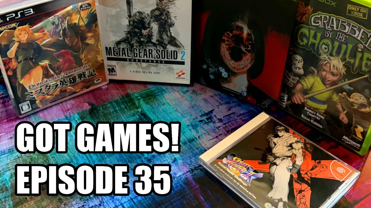 Got Games! Эпизод 35 — Обновление коллекции — Новые игры для Dreamcast, PlayStation и Xbox