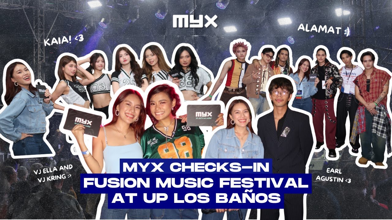 Kaia, Alamat, and Earl Agustin Show Off Their Favorite Poses! | #MYXChecksIn