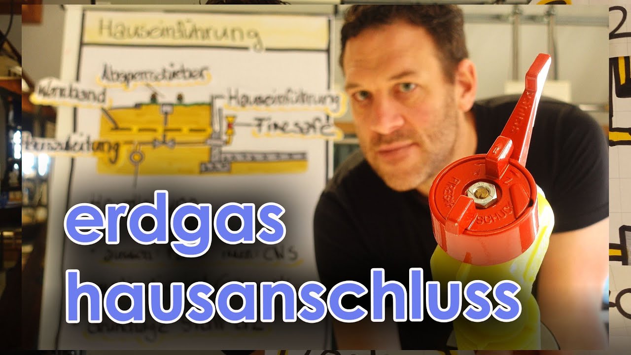 Erdgas 4 I Hauseinführung ins Gebäude...