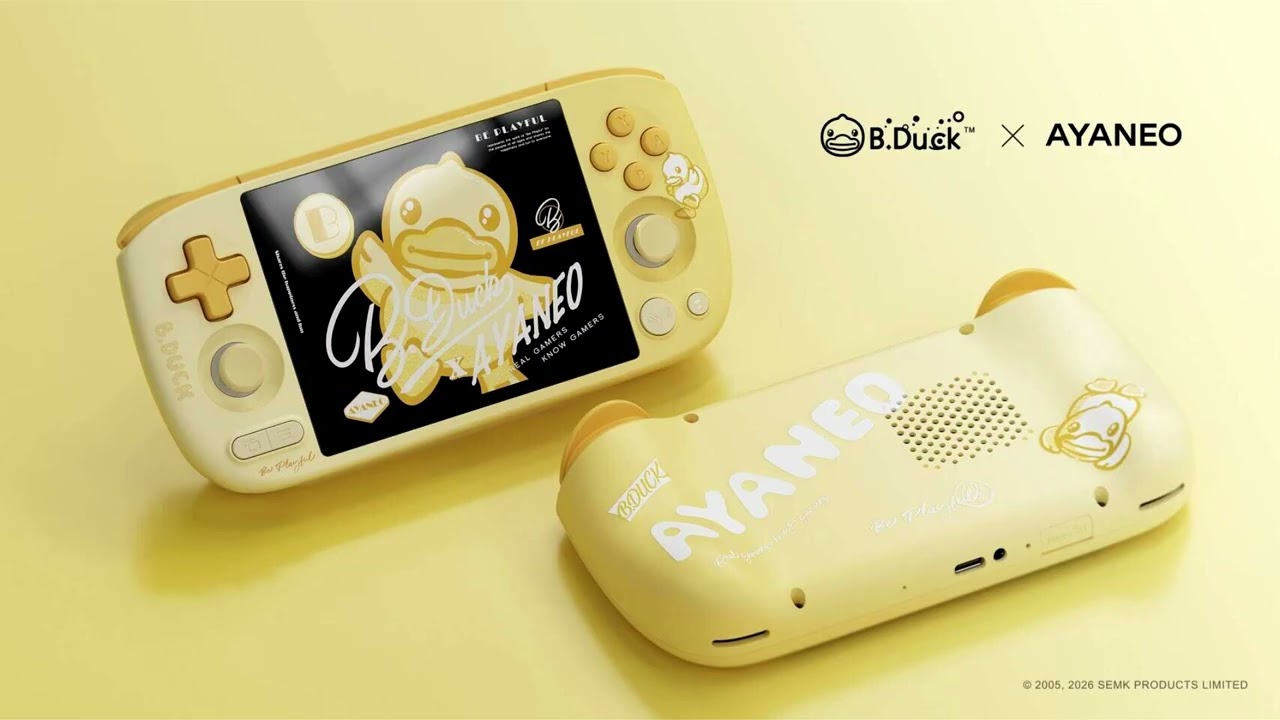 Ayaneo Announces Pocket AIR Mini x B Duck Limited Edition