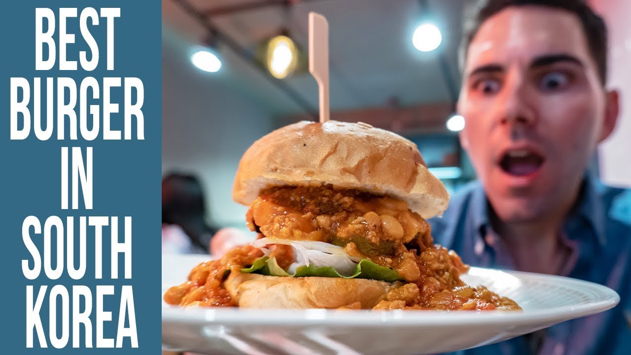 Best Burger in Seoul, South Korea - ITAEWON THE BURGER