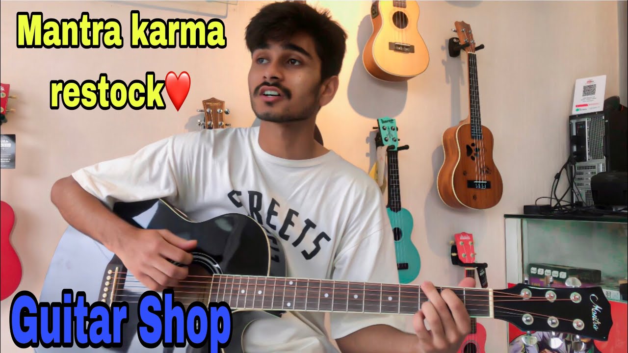 Mantra Karma @guitarshop-nepal ma Restock vayo hai ta❤️