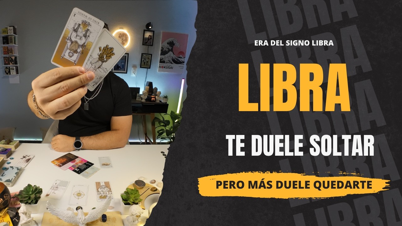 LIBRA ♎️ 👉 Te duele soltar, pero más duele quedarte