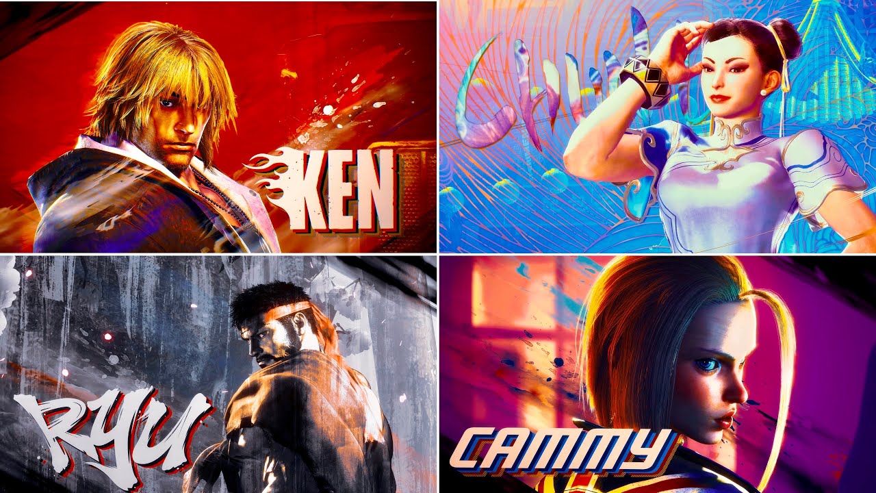 Street Fighter 6 — Первая встреча со всеми мастерами (все вступления)