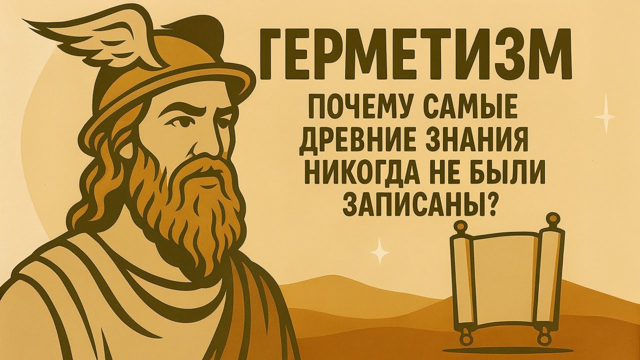 История для сна | Герметизм — знание, спрятанное не в книгах, а в уме, который готов услышать