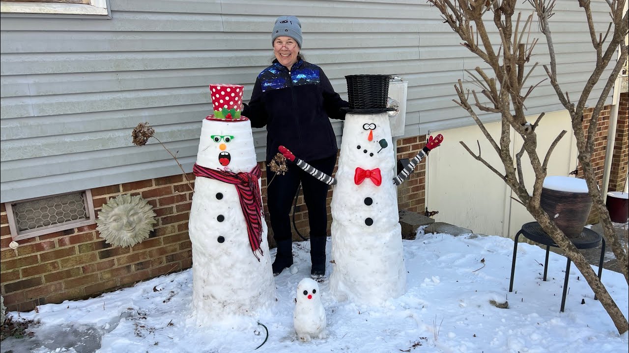 Day 3155 Tesla Ruby Snowmen Make the Winter Storm Complete