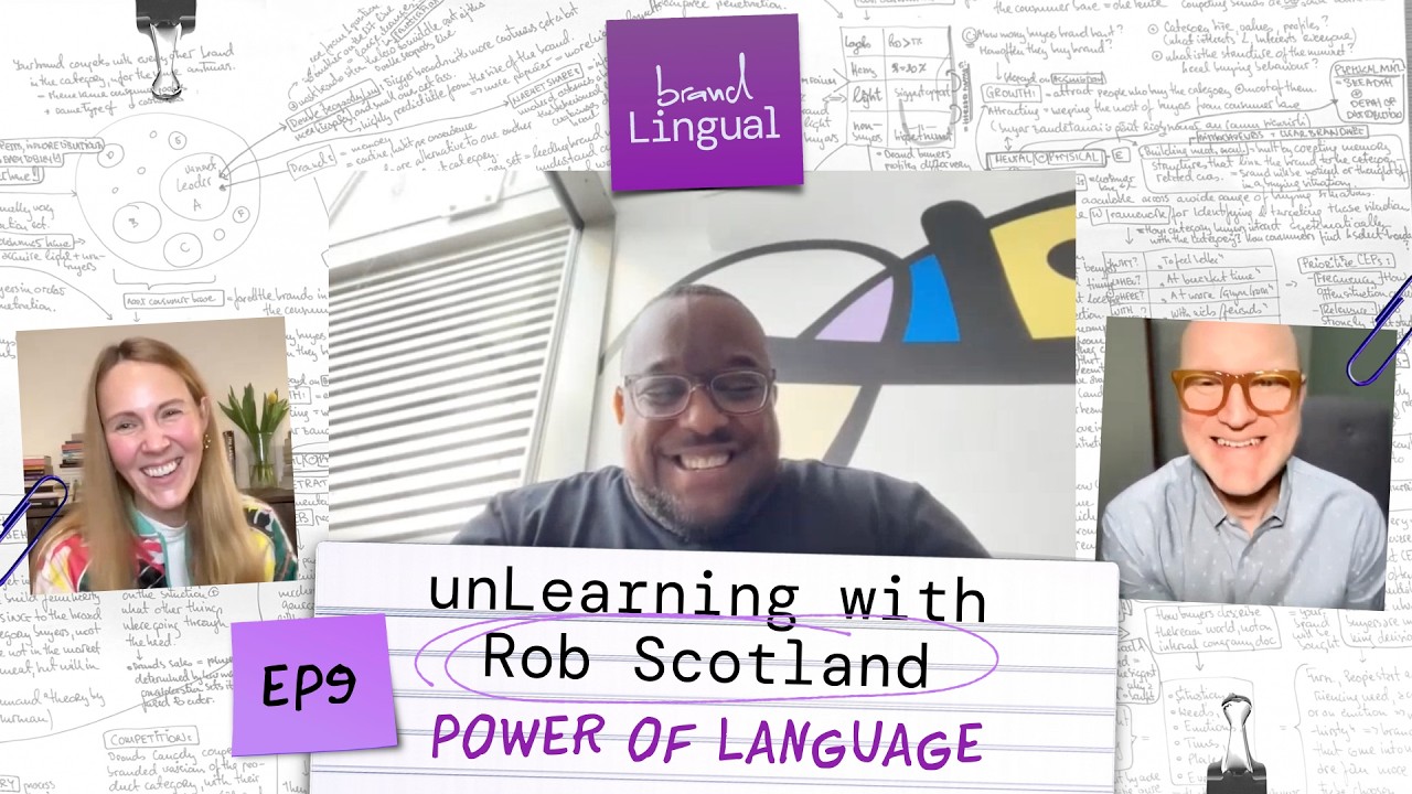 brandLingual // ep9: unLearning with Rob Scotland - Power of Language