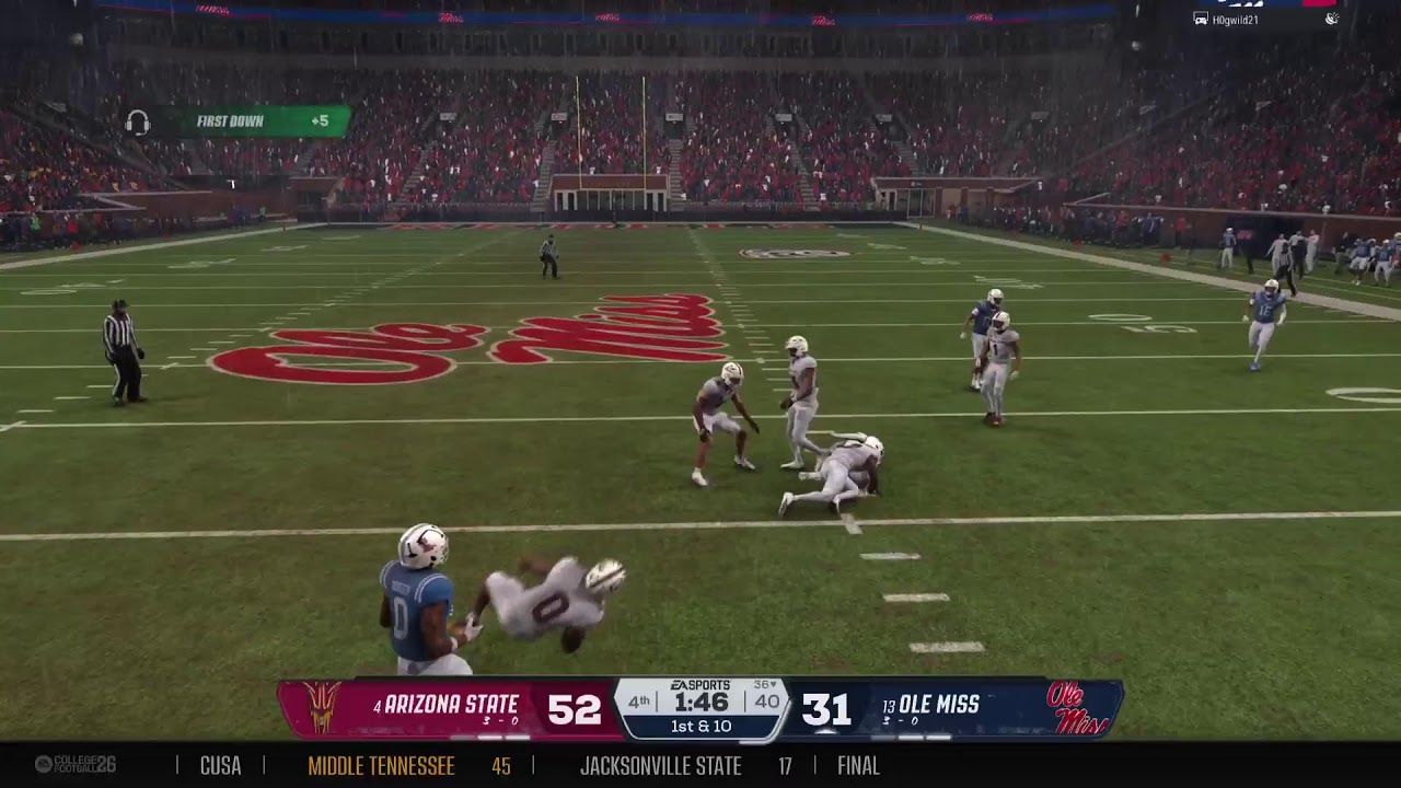 CFB26 Ole Miss vs ASU