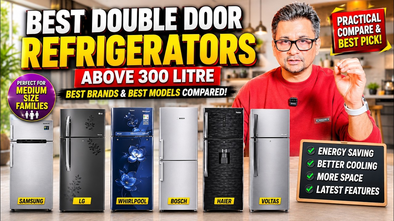 Best Refrigerators 2026 | Best Double Door Fridge 2026 - MAJOR BRANDS COMPARED! Big Brother TechTalk