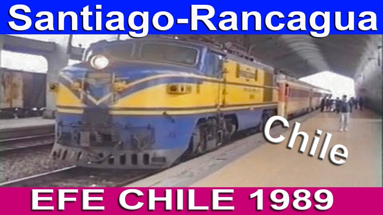EFE Ferrocarriles del Estado Chile 1989