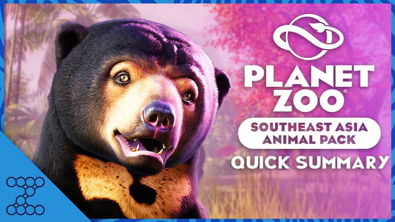 🐻 Planet Zoo South-East Asia Animal Pack | Quick Summary | Planet Zoo DLC | #shorts