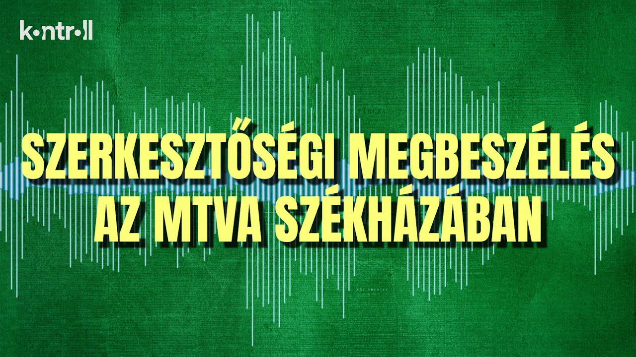 Rog&aacute;ni sorvezető a k&ouml;zm&eacute;di&aacute;ban - R&eacute;szlet a Kontroll birtok&aacute;ba jutott egyik hangfelv&eacute;telből