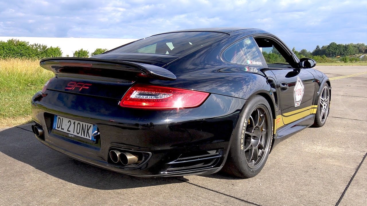 1400HP 9ff Porsche 997 Turbo - Fast Accelerations!