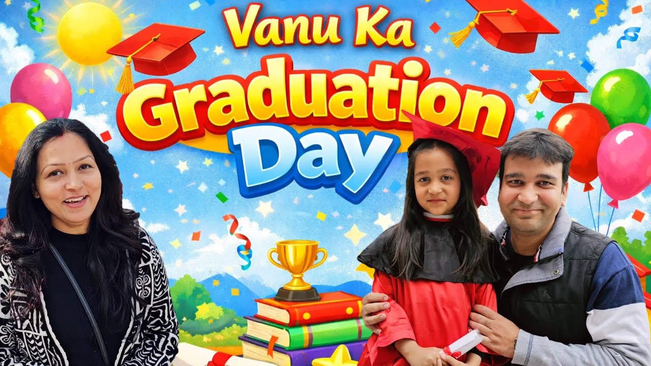 VANU KA GRADUATION DAY 🎓🤩🎊   | Graduation Day Vlog | Aayu and Vanu