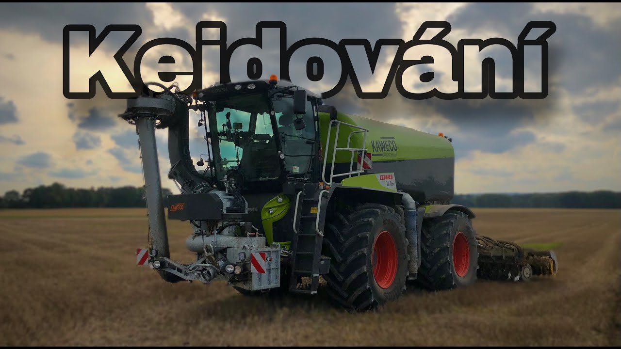 Kejdování | Zeas Podorlicko a.s | Claas Xerion 4200 Sadle Trac & Kaweco |