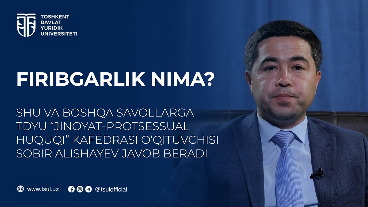Firibgarlik nima? Uning qanday turlari mavjud? Firibgarlik uchun qanday jazo qo‘llaniladi?
