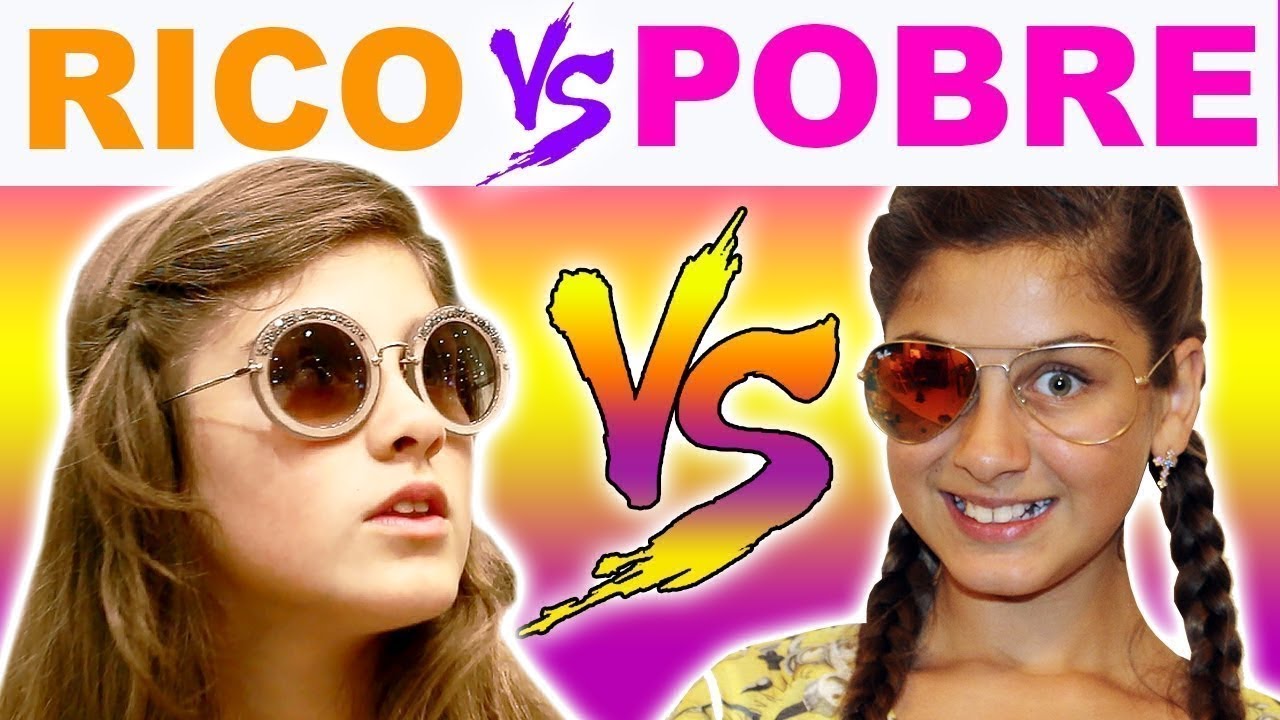 RICO VS POBRE FAZENDO COMPRAS ☆ Mileninha