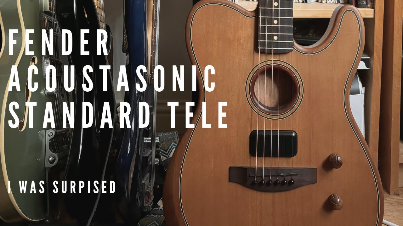 Fender Acoustasonic Standard Tele -  Unboxing, Initial Impressions & Sounds