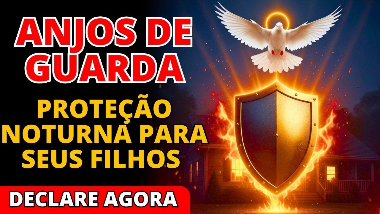🩸 Proteção total pelo Sangue: seus filhos DORMEM seguros enquanto anjos vigiam o lar