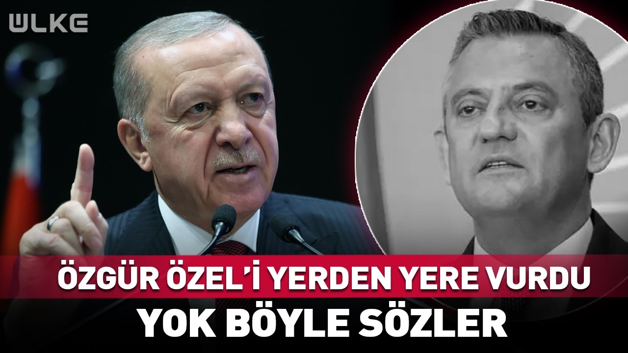 Erdoğan Özgür Özel'i Yerden Yere Vurdu! Yok Böyle Sözler... #sondakika