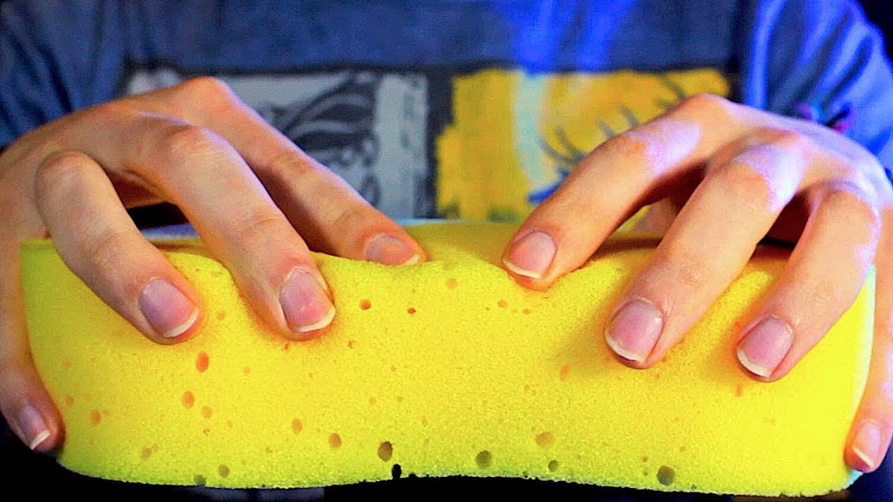 ASMR Sponge Mic! *Intense Tingles!* (Binaural)