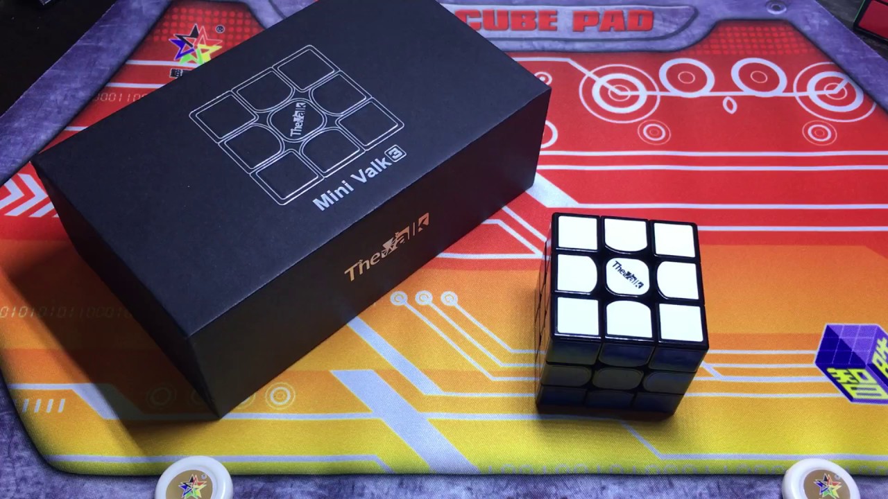 [황스TV] 치이 미니발크3  리뷰 !!  QiYi The Valk 3x3x3 cube - Mini Valk3