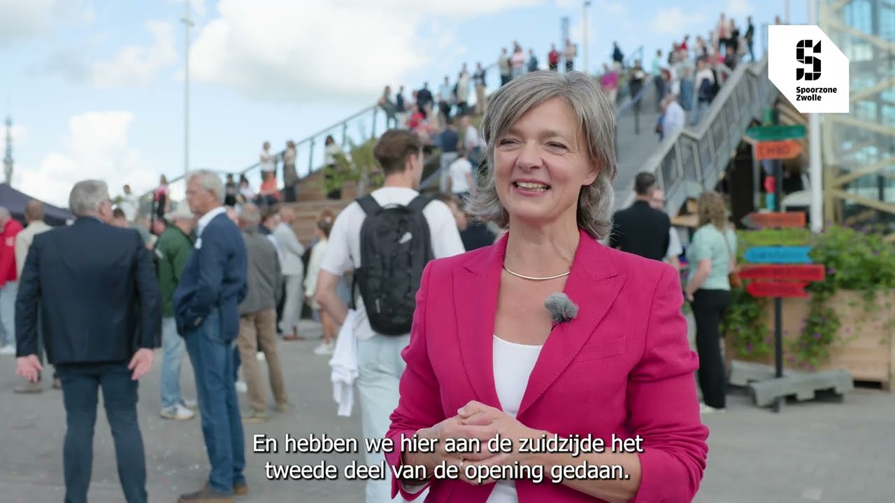 De makers van de Passerelle 5: De opening | 📍 Ontdek Spoorzone Zwolle!