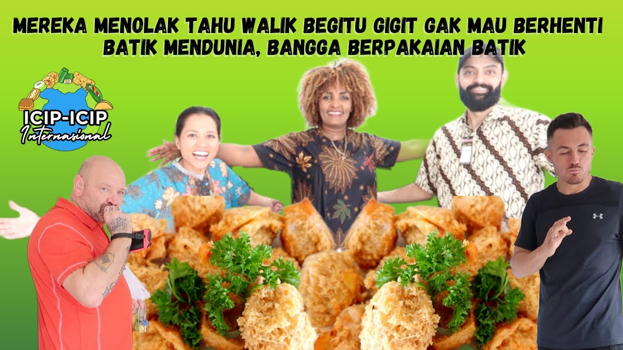 MEREKA MENOLAK TAHU WALIK BEGITU GIGIT GAK MAU BERHENTI | BANGGA BERPAKAIAN BATIK