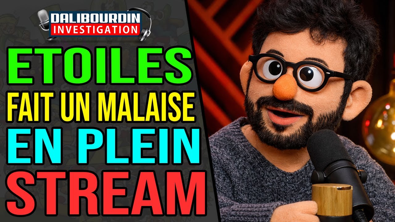 ETOILES FAIT UN MALAISE CARDIAQUE EN DIRECT SUR SON STREAM ET SE RETROUVE AUX URGENCES