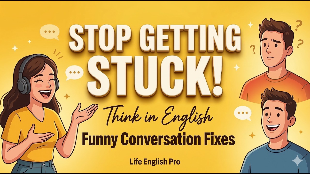 How to NEVER Get Stuck in English Again 😂 | Real Reasons You Freeze + Super Funny Fixes
