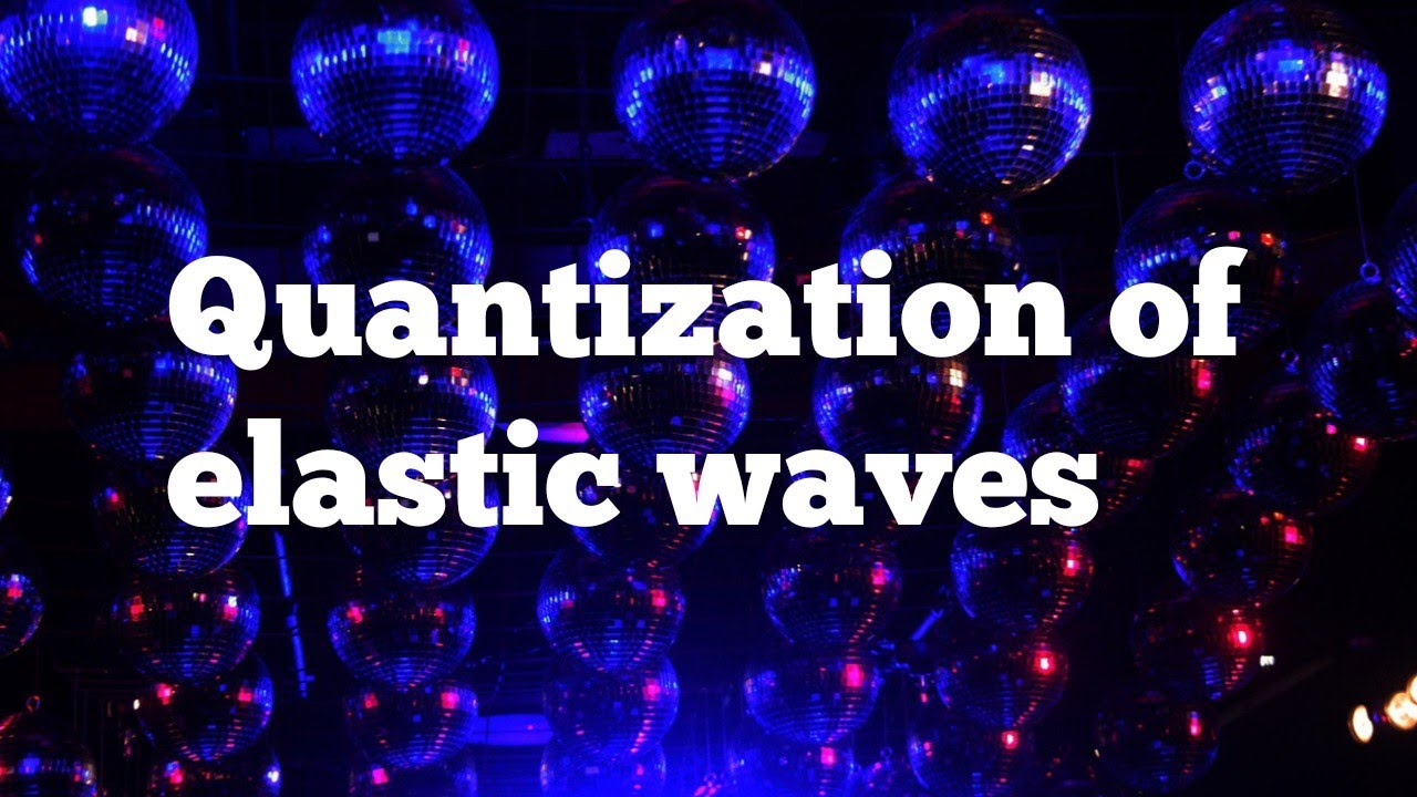Quantisation of elastic waves