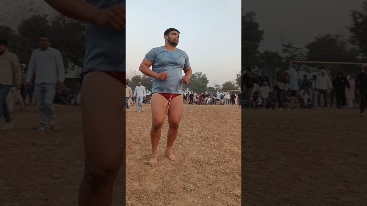अखाड़े में उतरने से पहले 🔥 चिराग पहलवान का खतरनाक Warm-Up | Chhithroli Dangal