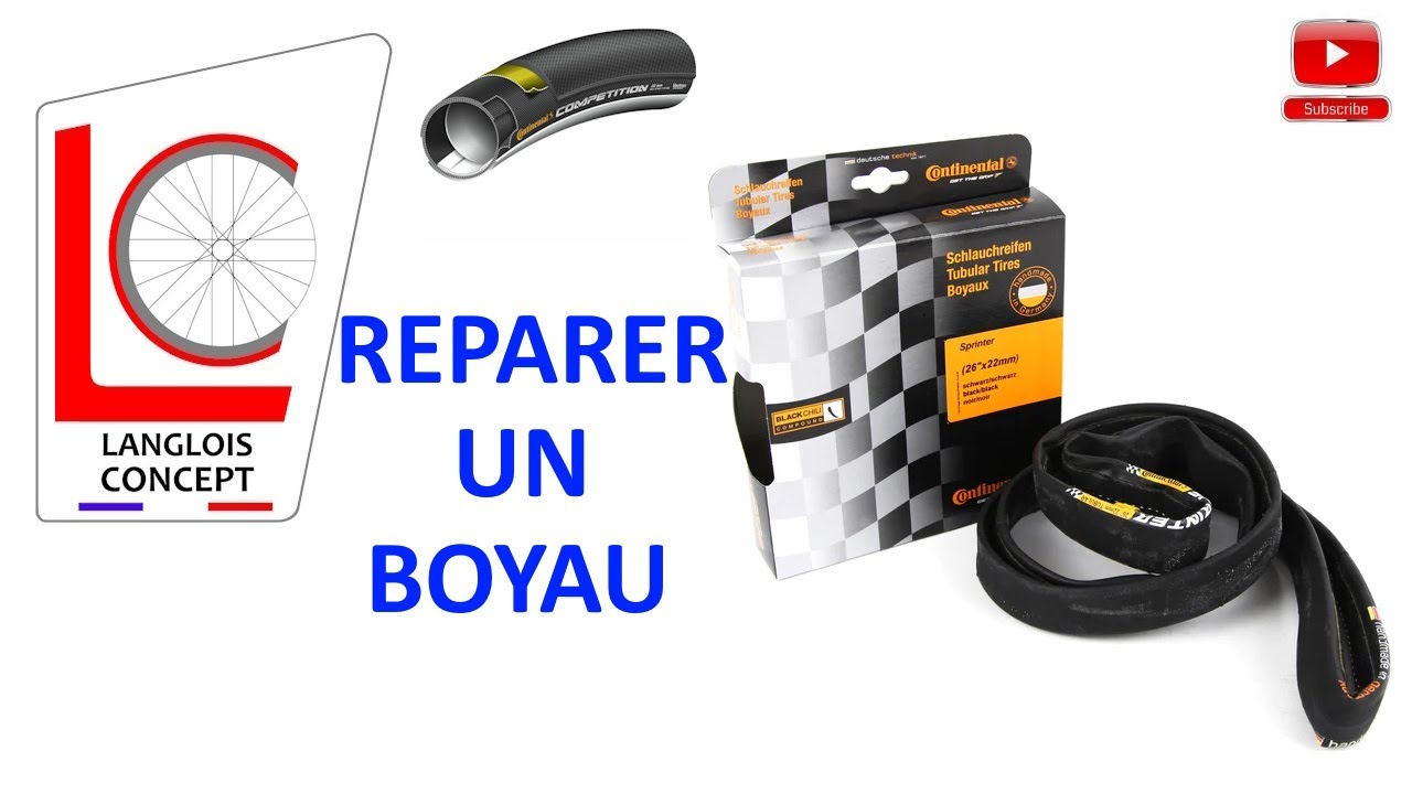 Réparer un boyau de vélo