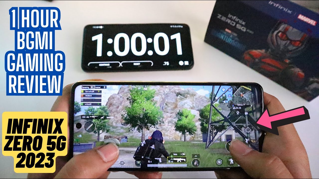 Infinix Zero 5G 2023 PUBG/BGMI 1 Hour Gaming Review🔥 | Best Gaming Phone Under Rs 20,000😍