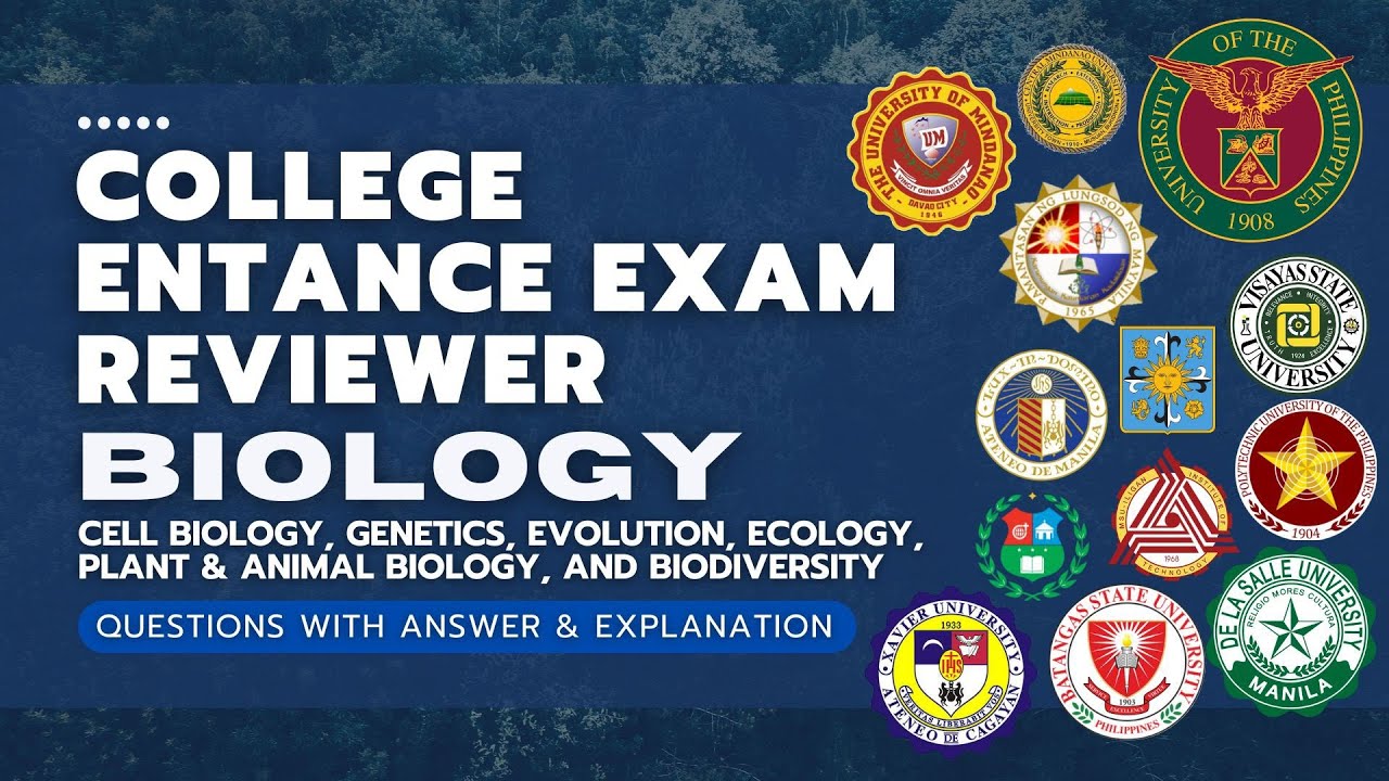 College Entrance Exam Reviewer | Biology | Questions with Answers and Explanation