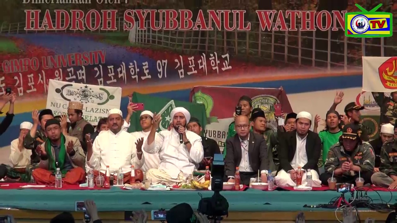 Sholawat bersama Habib Syech di korea