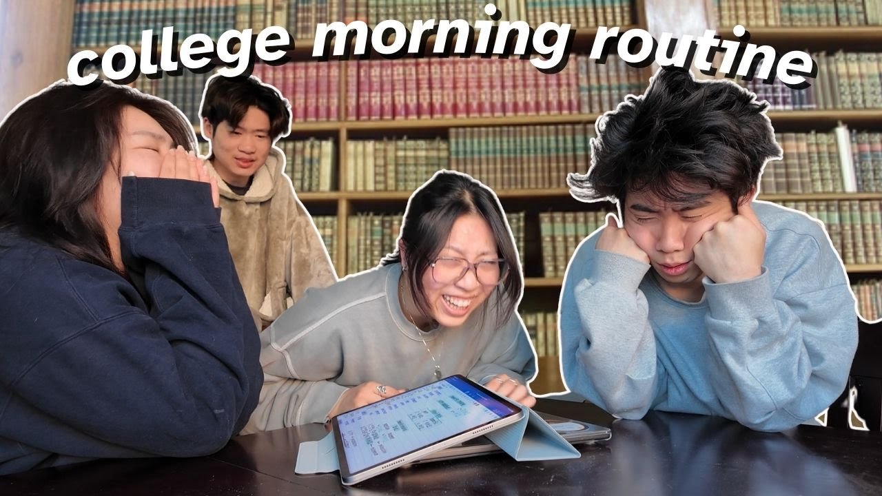 COPYING MY SISTER'S COLLEGE MORNING ROUTINE *do not try pls*