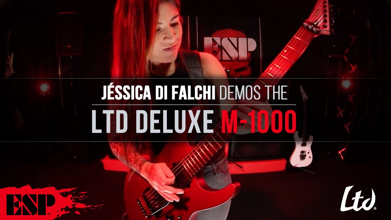 LTD M-1000 Demo by J&eacute;ssica di Falchi | ESP Guitars